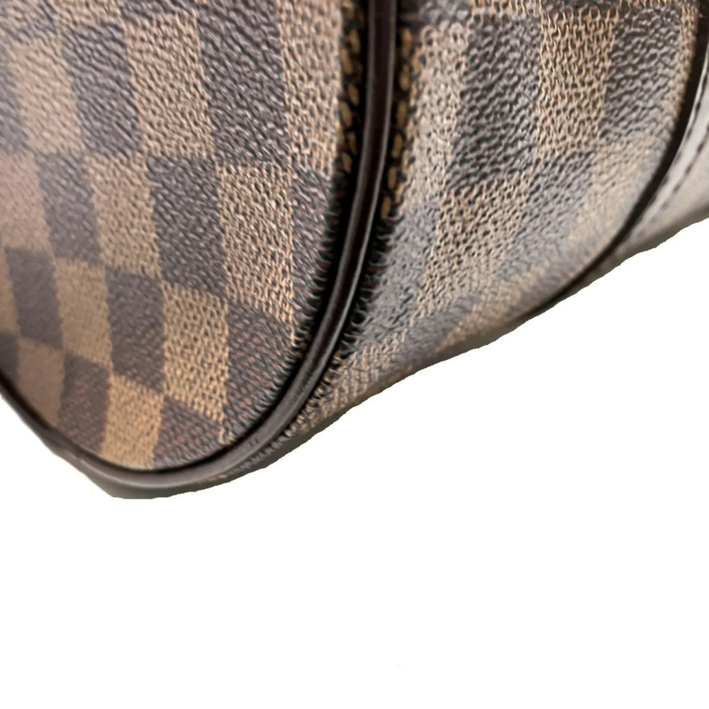 LOUIS VUITTON Authentic Brown Damier Canvas Papillon 30 Shoulder Bag - Picture 8 of 9